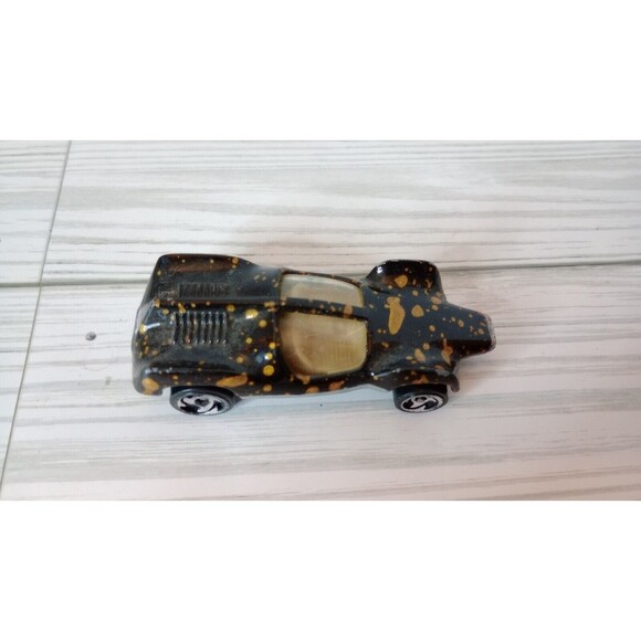Vintage Hot Wheels Speed Seeker 1983 Mattel Black With Copper Spots Rare Car - Picture 8 of 9